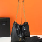 Saint Laurent Jamie 4.3 Pochon In Lambskin Black